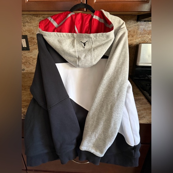 Authentic Air Jordan Men’s REVERSIBLE Hooded Jacket - Picture 2 of 6